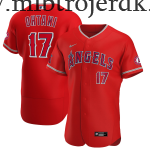 Mænd Los Angeles Angels MLB Trøjer Shohei Ohtani 17  Rød Alternate Player