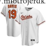 Mænd Baltimore Orioles MLB Trøjer Chris Davis  Hvid Hjemme Player Name