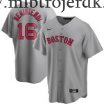 Mænd Boston Red Sox MLB Trøjer Andrew Benintendi  Grå Road Player Name