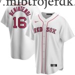 Mænd Boston Red Sox MLB Trøjer Andrew Benintendi  Hvid Hjemme Player Name