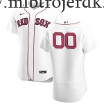 Mænd Baseball MLB Boston Red Sox  Hvid Hjemme Custom Trøjer