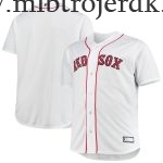 Mænd Boston Red Sox MLB Trøjer Hvid Big & Tall Hjemme Team