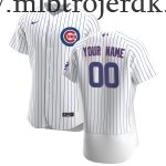Mænd Baseball MLB Chicago Cubs  Hvid Hjemme Custom Trøjer