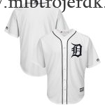 Mænd Detroit Tigers MLB Trøjer Majestic Hvid Official Cool Base Team