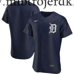 Mænd Detroit Tigers MLB Trøjer  Navy Alternate Team Logo