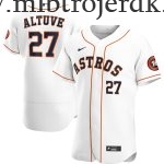 Mænd Houston Astros MLB Trøjer Jose Altuve  Hvid Hjemme Player