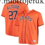 Mænd Houston Astros MLB Trøjer Jose Altuve Orange Big & Tall Player
