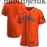 Mænd Houston Astros MLB Trøjer  Orange Alternate Team