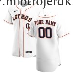 Mænd Baseball MLB Houston Astros  Hvid Hjemme Custom Trøjer