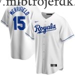 Mænd Kansas City Royals MLB Trøjer Whit Merrifield  Hvid Hjemme Player Name
