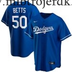 Mænd Los Angeles Dodgers MLB Trøjer Mookie Betts  Royal Alternate Player Name
