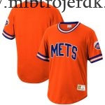 Mænd New York Mets MLB Trøjer Mitchell & Ness Orange Cooperstown Collection Wild Pitch