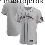Mænd New York Mets MLB Trøjer  Grå Road Team