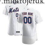 Mænd New York Mets MLB Trøjer  Hvid Hjemme Custom