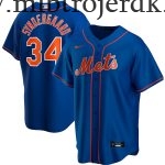 Mænd New York Mets MLB Trøjer Noah Syndergaard  Royal Alternate Player Name