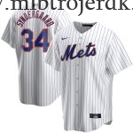 Mænd New York Mets MLB Trøjer Noah Syndergaard  Hvid Hjemme Player Name