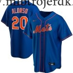 Mænd New York Mets MLB Trøjer Pete Alonso  Royal Alternate Player Name