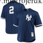 Mænd New York Yankees MLB Trøjer Derek Jeter Mitchell & Ness Navy Big & Tall Batting Practice Player