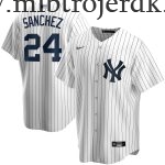 Mænd New York Yankees MLB Trøjer Gary Sanchez  Hvid Hjemme Player Name