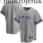 Mænd New York Yankees MLB Trøjer  Grå Road Team 1