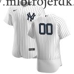 Mænd Baseball MLB New York Yankees  Hvid Hjemme Custom Trøjer