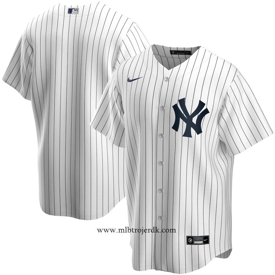 øjenvipper bag sandaler Mænd New York Yankees MLB Trøjer Hvid Hjemme Team 1 – MLB Baseball Trøje,køb  MLB tøj