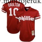 Mænd Philadelphia Phillies MLB Trøjer Darren Daulton Mitchell & Ness Rød Cooperstown Collection Big & Tall Mesh Batting Practice