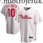 Mænd Philadelphia Phillies MLB Trøjer JT Realmuto  Hvid Hjemme Player Name