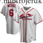 Mænd St. Louis Cardinals MLB Trøjer Stan Musial  Hvid Hjemme Cooperstown Collection Player