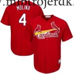 Mænd St. Louis Cardinals MLB Trøjer Yadier Molina Rød Big & Tall Player
