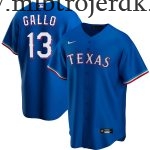 Mænd Texas Rangers MLB Trøjer Joey Gallo  Royal Alternate Player