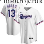 Mænd Texas Rangers MLB Trøjer Joey Gallo  Hvid Alternate Player