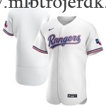Mænd Texas Rangers MLB Trøjer  Hvid Hjemme Team Logo