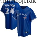 Mænd Toronto Blue Jays MLB Trøjer Nate Pearson  Royal Player Name