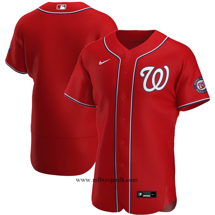 Mænd Washington MLB Trøjer Alternate Team MLB Baseball Trøje,køb MLB tøj