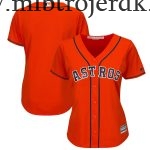 Kvinde Houston Astros Majestic Orange Alternate Plus Size Cool Base Team