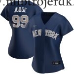 Kvinde New York Yankees MLB Trøjer Aaron Judge  Navy Alternate Player