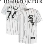 Børn Chicago White Sox MLB Trøjer Eloy Jimenez  Hvid Hjemme Player