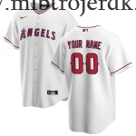 Børn Baseball MLB Los Angeles Angels  Hvid Hjemme Custom Trøjer