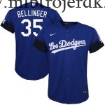Børn Los Angeles Dodgers MLB Trøjer Cody Bellinger  Royal 2021 City Connect Player