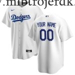 Børn Los Angeles Dodgers MLB Trøjer  Hvid Hjemme Custom
