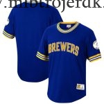 Børn Milwaukee Brewers MLB Trøjer Mitchell & Ness Royal Cooperstown Collection Wild Pitch