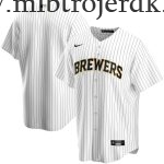 Børn Milwaukee Brewers MLB Trøjer  Hvid Hjemme Team