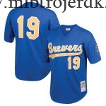 Børn Milwaukee Brewers MLB Trøjer Robin Yount Mitchell & Ness Royal Cooperstown Collection Mesh Batting Practice