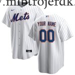 Børn Baseball MLB New York Mets  Hvid Hjemme Custom Trøjer