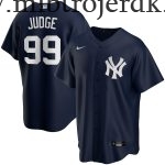 Børn New York Yankees MLB Trøjer Aaron Judge  Navy Alternate Player