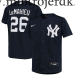Børn New York Yankees MLB Trøjer DJ LeMahieu  Navy Alternate Player