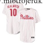 Børn Philadelphia Phillies MLB Trøjer JT Realmuto  Hvid Hjemme Player