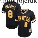 Børn Pittsburgh Pirates MLB Trøjer Willie Stargell Mitchell & Ness Sort Cooperstown Collection Mesh Batting Practice