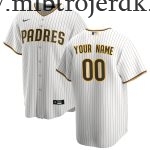Børn San Diego Padres MLB Trøjer  Hvid Custom